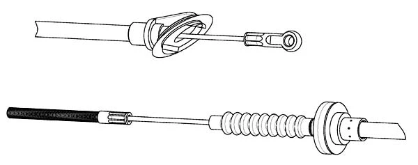 Cable Pull, clutch control (ST01100)