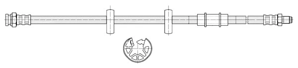 Brake Hose (516972)
