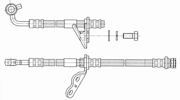 Brake Hose (512472)