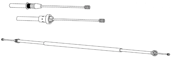 Cable Pull, parking brake (PU02240)
