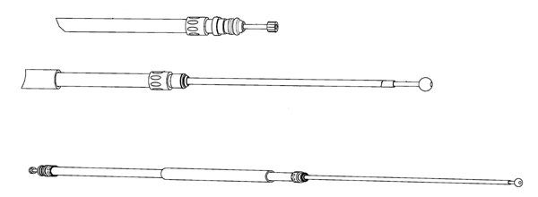 Cable Pull, parking brake (BW02137)