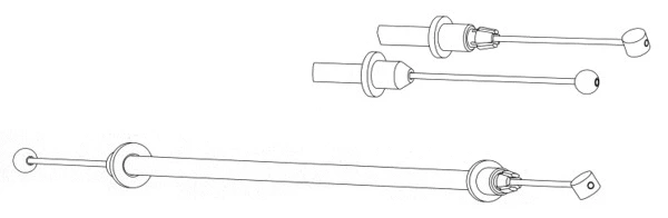 Cable Pull, parking brake (DM02199)