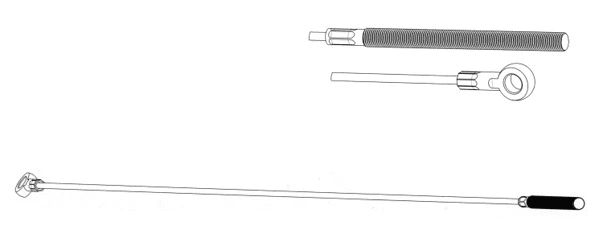 Cable Pull, parking brake (DM02161)