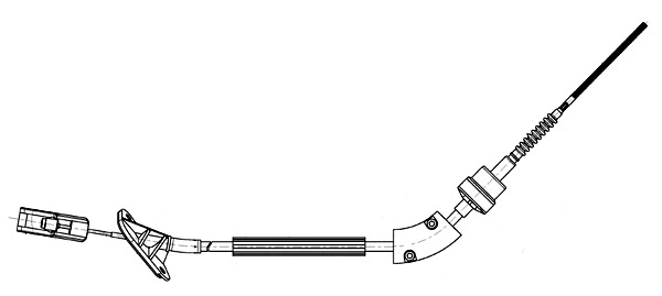 Cable Pull, clutch control (FA01248)