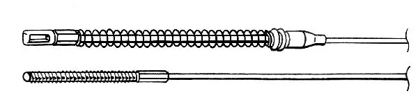 Cable Pull, parking brake (OP02102)