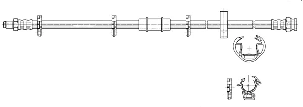 Brake Hose (516974)