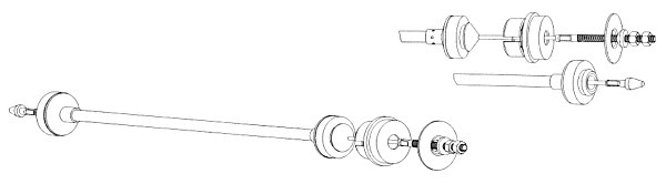 Cable Pull, clutch control (CT01137)