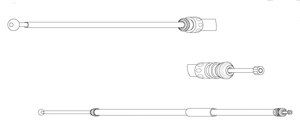 Cable Pull, parking brake (BW02142)