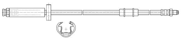 Brake Hose (517055)