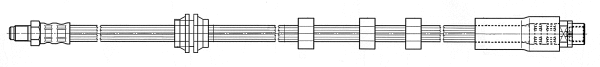 Brake Hose (512340)