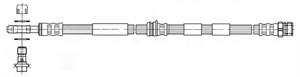 Brake Hose (512430)