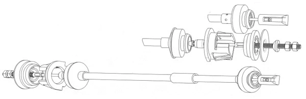 Cable Pull, clutch control (PU01127)