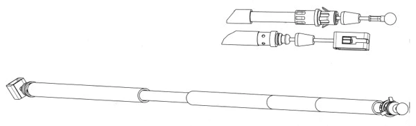 Cable Pull, parking brake (FA02261)