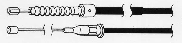Cable Pull, parking brake (OP02180)