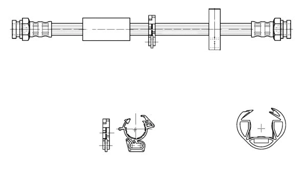 Brake Hose (516877)