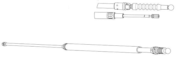 Cable Pull, parking brake (VW02200)