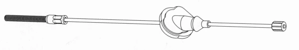 Cable Pull, parking brake (FO02206)