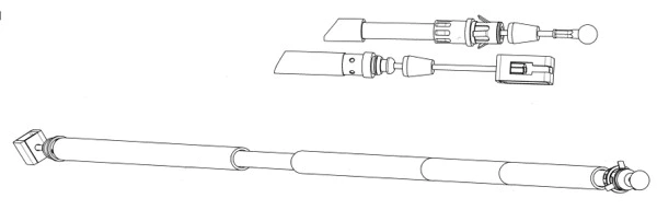 Cable Pull, parking brake (FA02262)