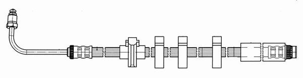 Brake Hose (512128)