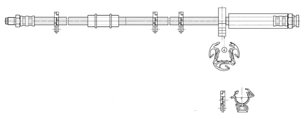 Brake Hose (511407)