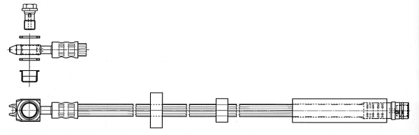 Brake Hose (512304)