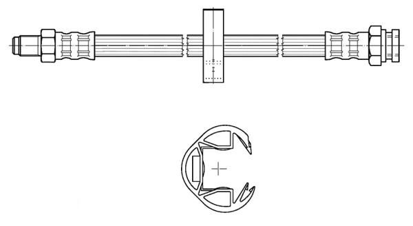 Brake Hose (511411)