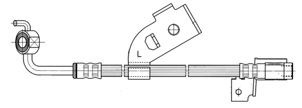 Brake Hose (511621)