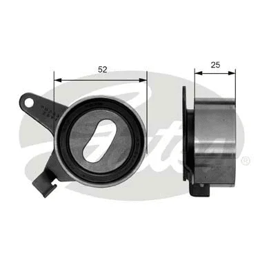 Tensioner Pulley, timing belt (T41031)