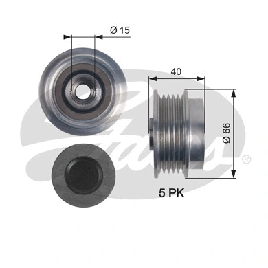 Alternator Freewheel Clutch (OAP7121)