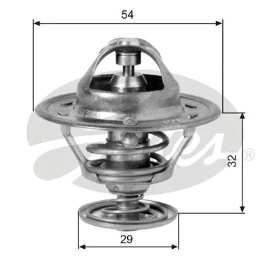 Thermostat, coolant (TH10981G1)