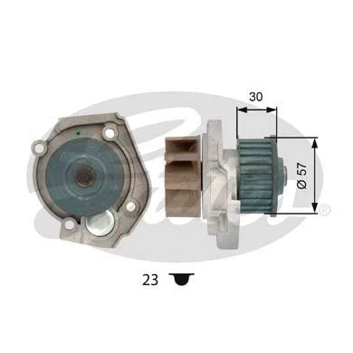 Water Pump, engine cooling (WP0069)