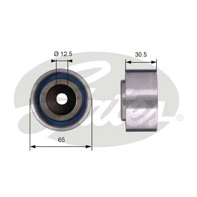 Deflection/Guide Pulley, timing belt (T42061)