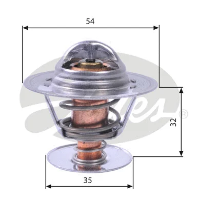 Thermostat, coolant (TH11292G1)