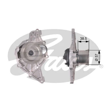 Water Pump, engine cooling (WP0075)