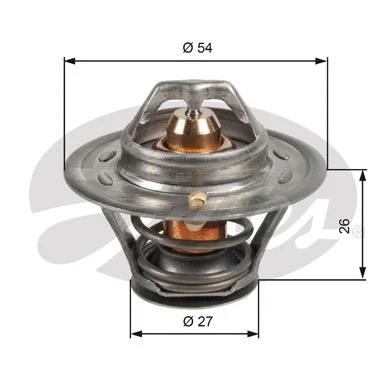 Thermostat, coolant (TH09474G1)