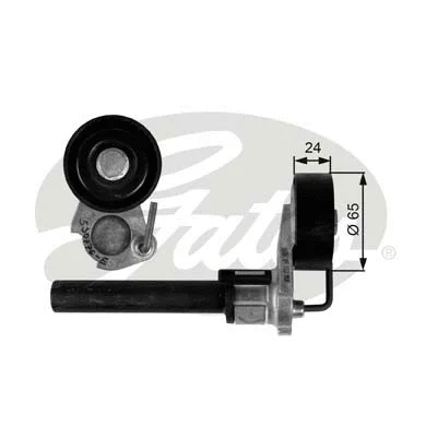 Belt Tensioner, V-ribbed belt (T39087)