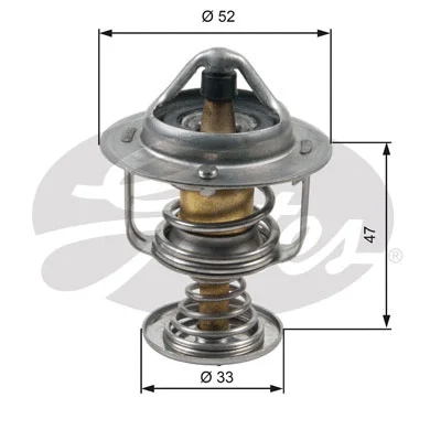 Thermostat, coolant (TH30580G1)