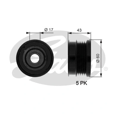 Alternator Freewheel Clutch (OAP7062)