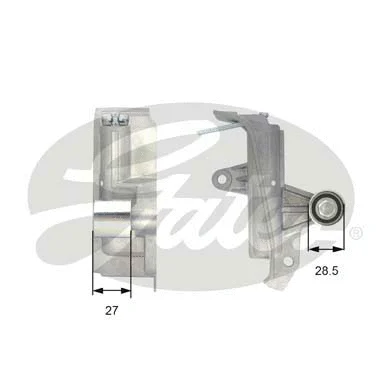Vibration Damper, timing belt (T43028)