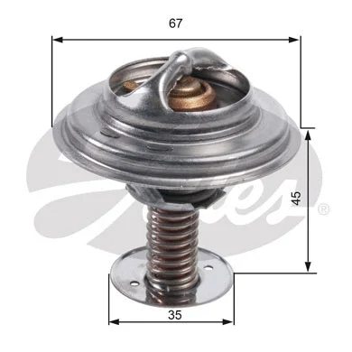 Thermostat, coolant (TH45682G1)
