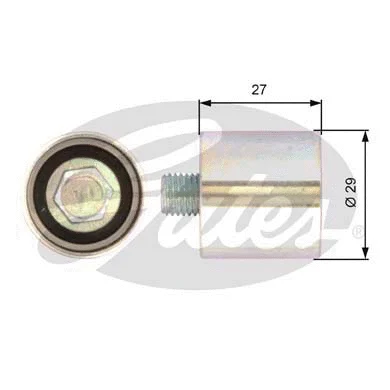 Deflection/Guide Pulley, timing belt (T42019)