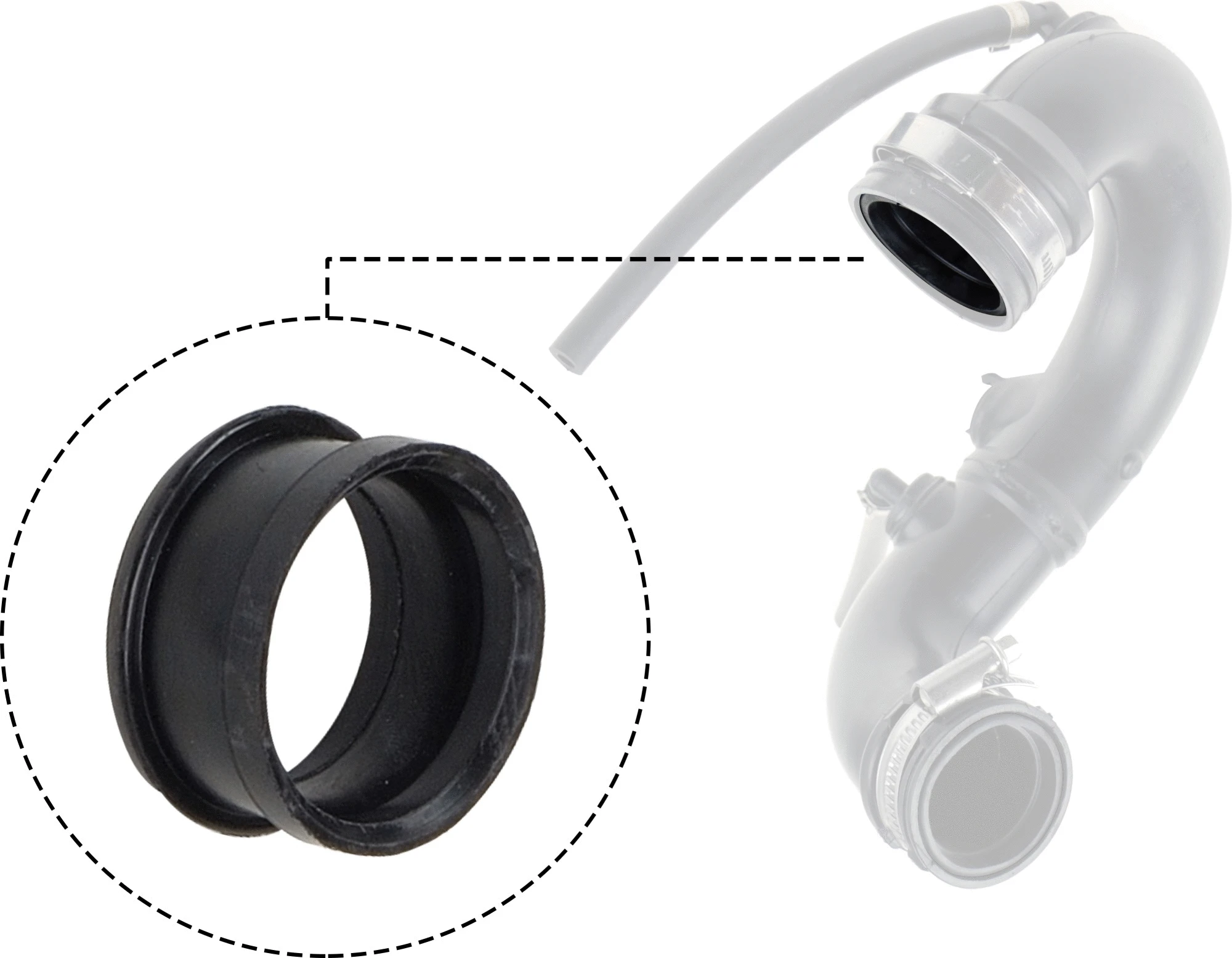 Seal Ring, charge air hose (ANTK9006)