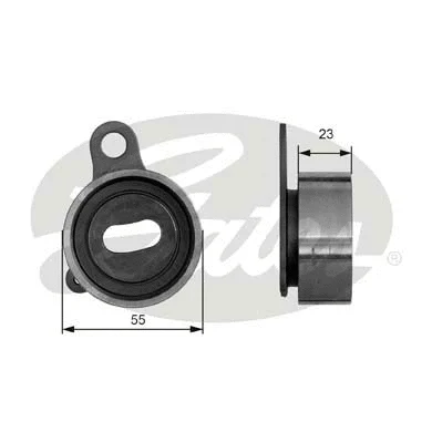 Tensioner Pulley, timing belt (T41074)