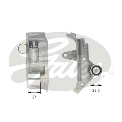 Vibration Damper, timing belt (T43025)