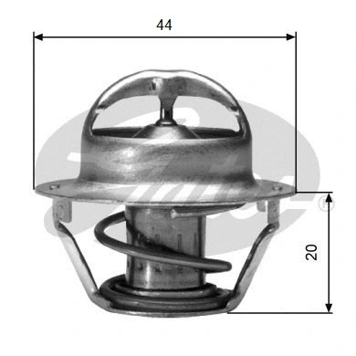 Thermostat, coolant (TH03088G1)