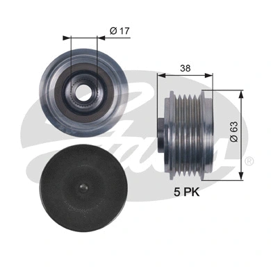 Alternator Freewheel Clutch (OAP7116)