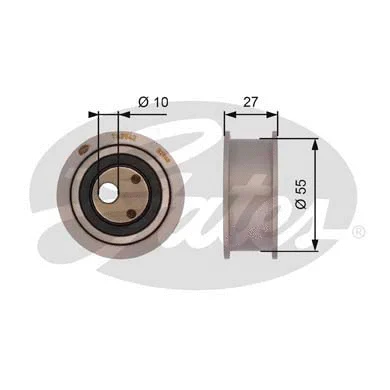 Tensioner Pulley, timing belt (T42042)
