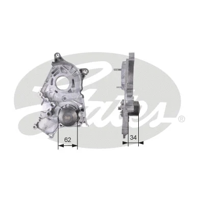 Water Pump, engine cooling (WP0082)