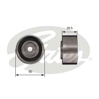 Deflection/Guide Pulley, timing belt (T42003)