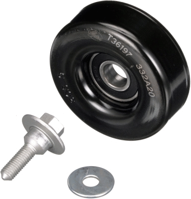 Deflection/Guide Pulley, V-ribbed belt (T36197)